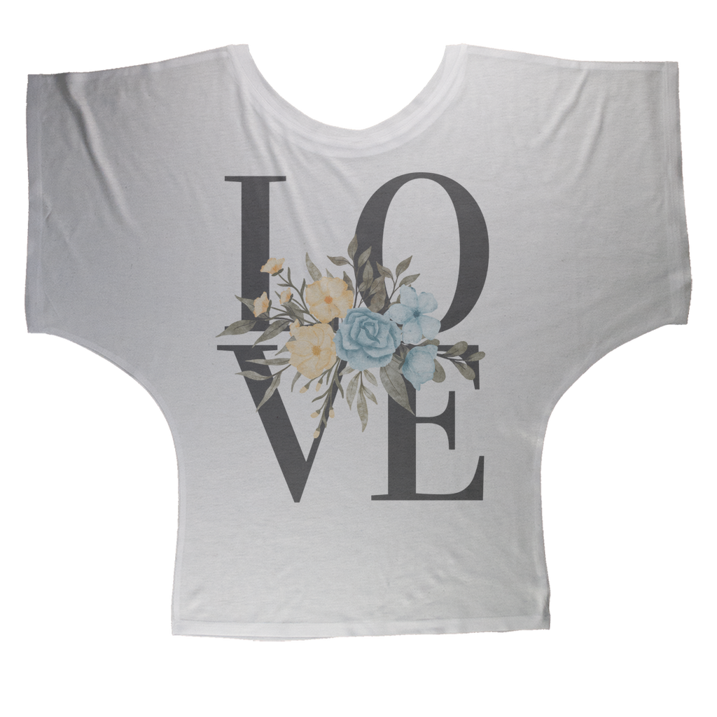 Love Collection Sublimation Batwing Top