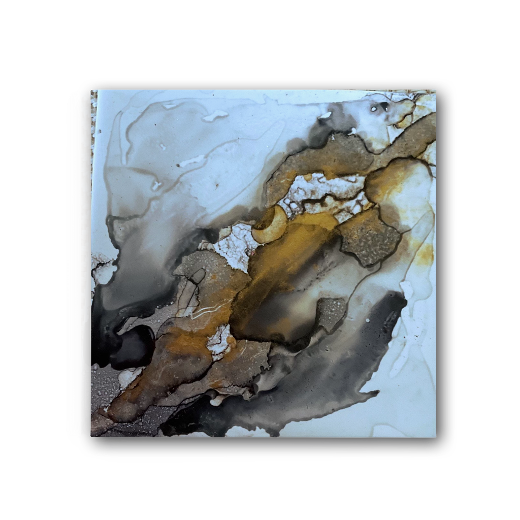 Lava Flow Premium Stretched Canvas