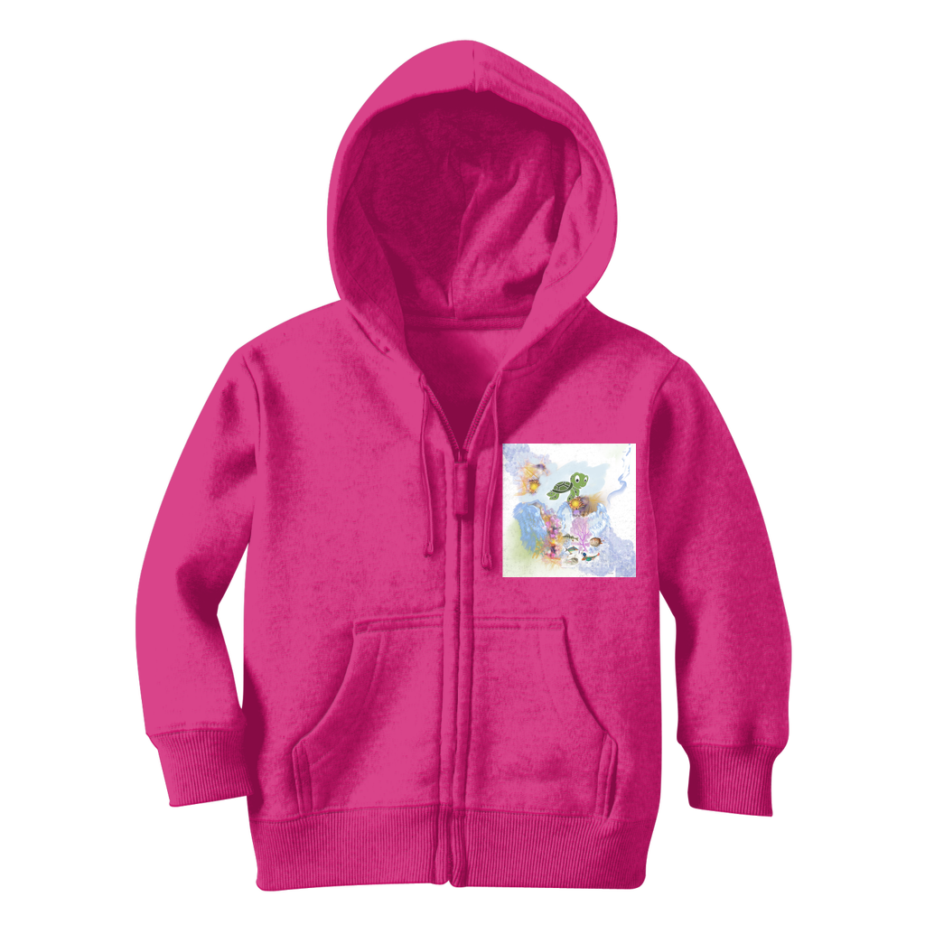 Under the Sea Classic Kids Zip Hoodie