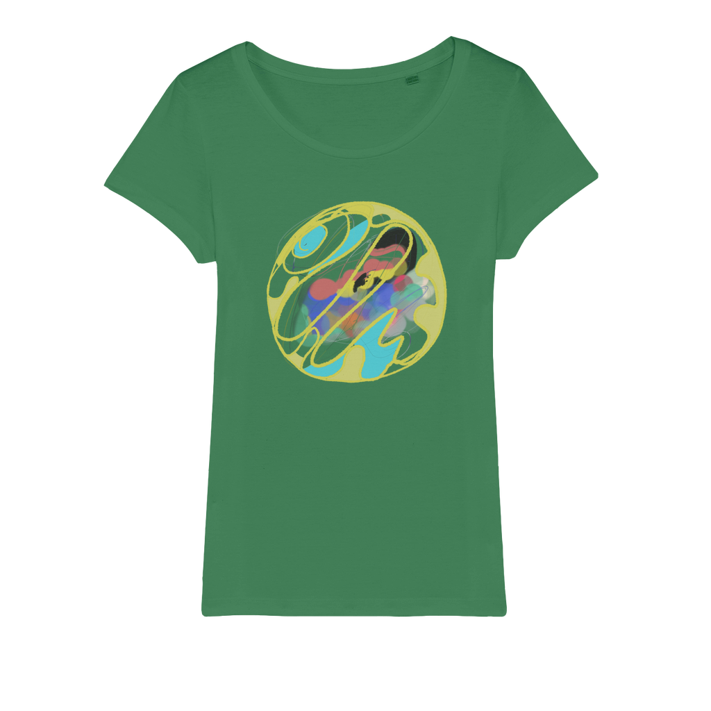 Boho in Circle Organic Jersey Womens T-Shirt