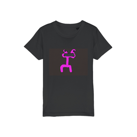 Pink Organic Jersey Kids T-Shirt