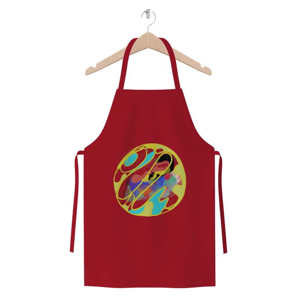 Boho in Circle Premium Jersey Apron