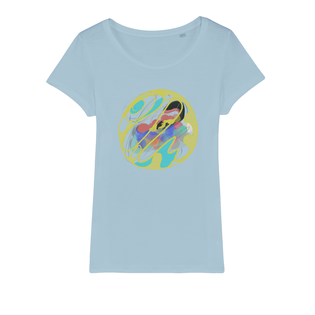 Boho in Circle Organic Jersey Womens T-Shirt