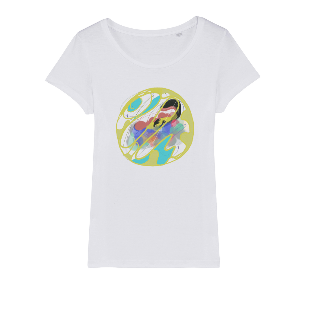 Boho in Circle Organic Jersey Womens T-Shirt