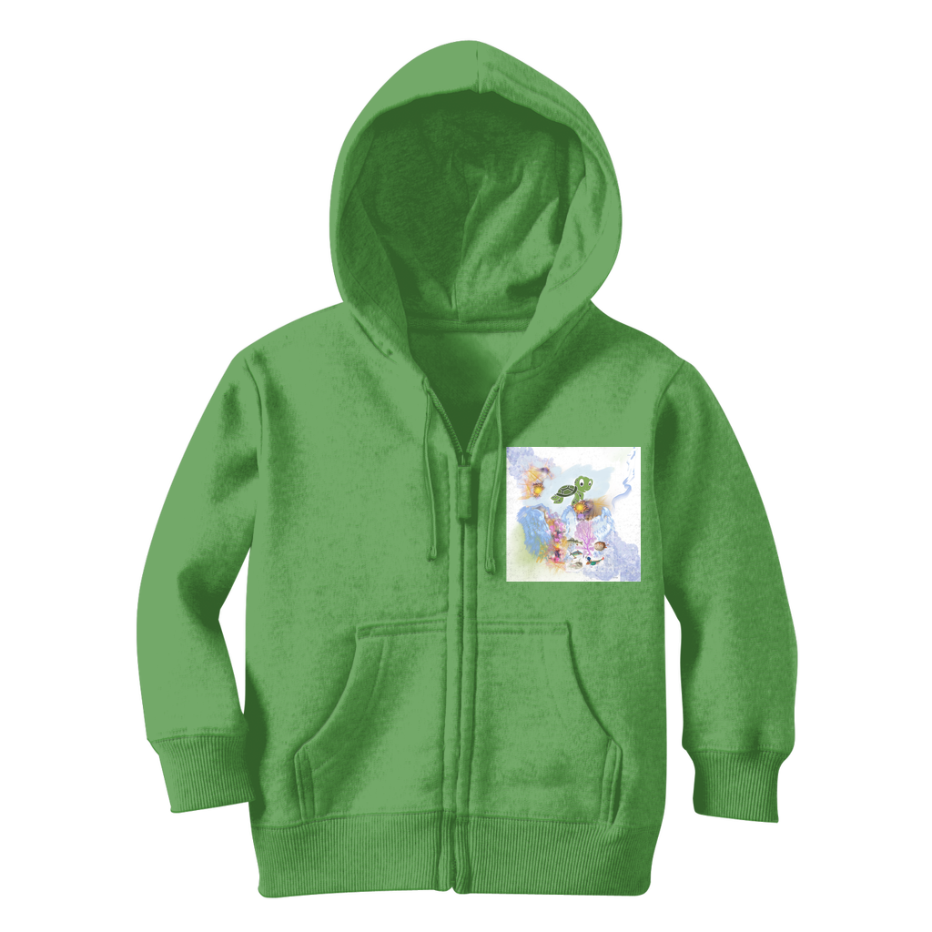 Under the Sea Classic Kids Zip Hoodie