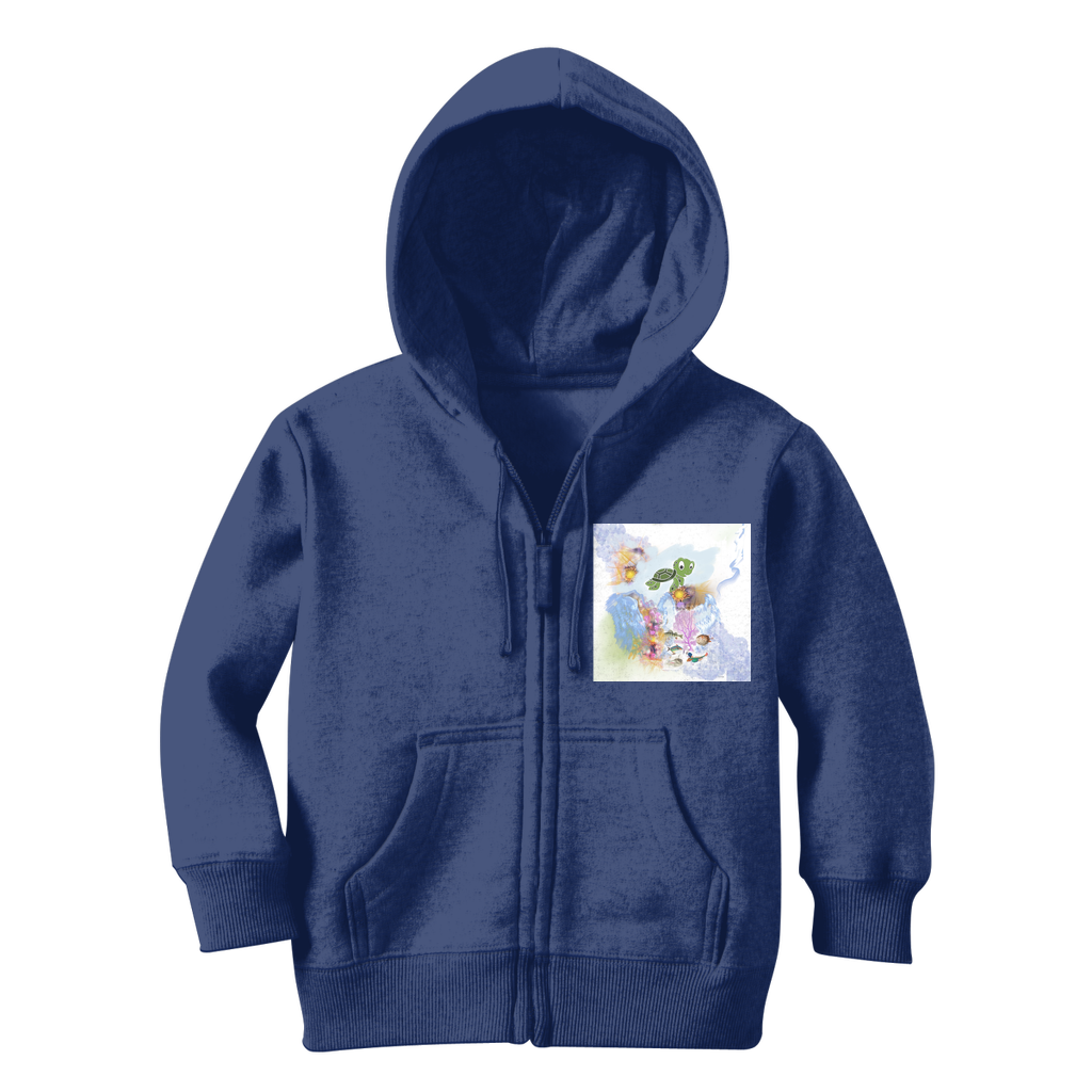 Under the Sea Classic Kids Zip Hoodie