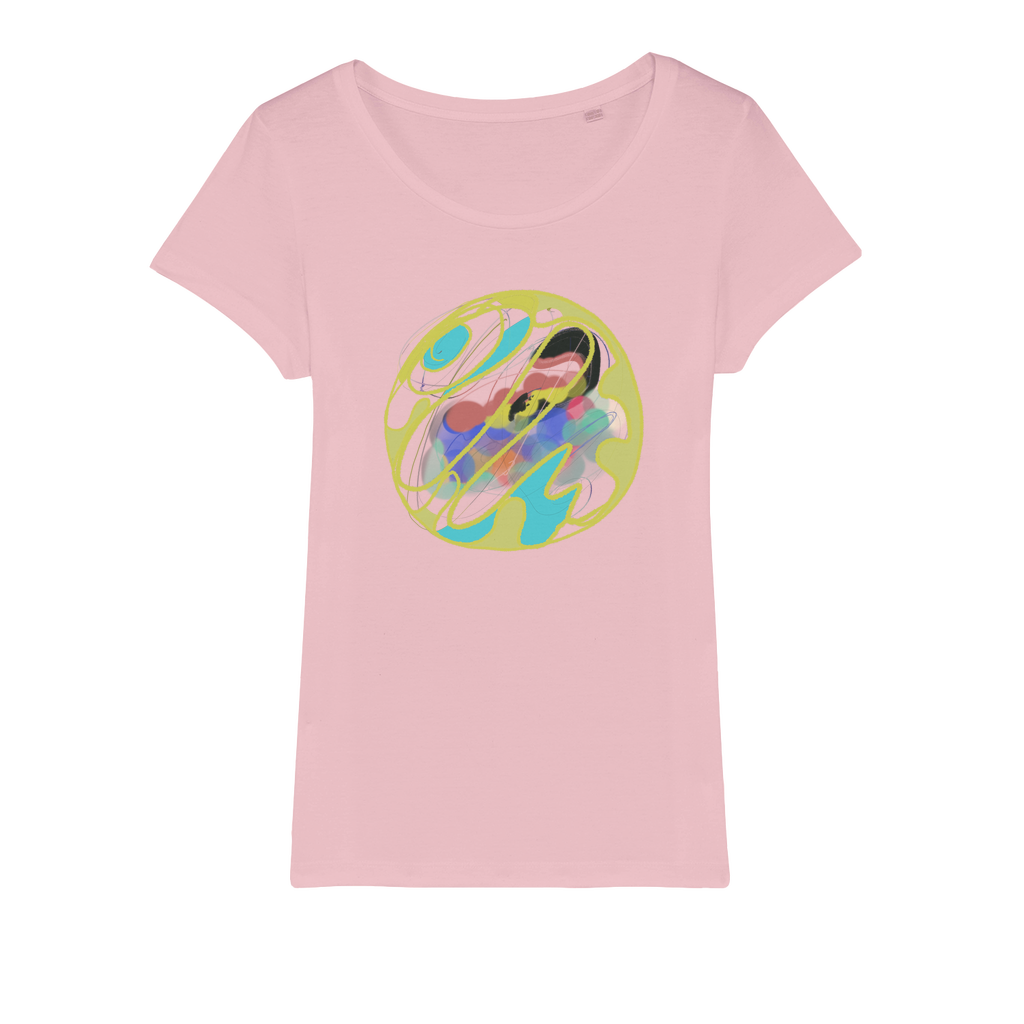 Boho in Circle Organic Jersey Womens T-Shirt