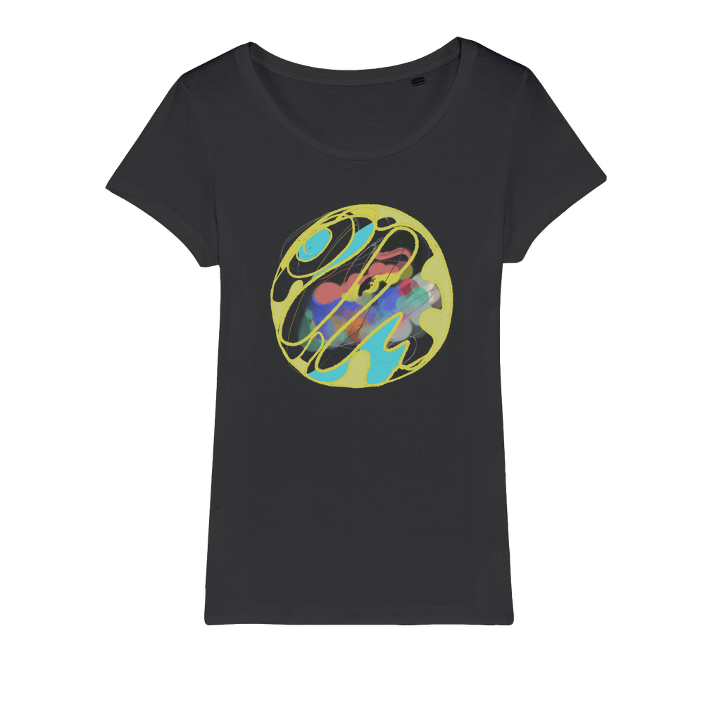 Boho in Circle Organic Jersey Womens T-Shirt