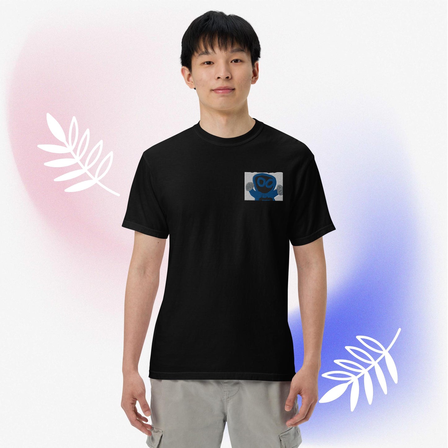 Men’s garment-dyed heavyweight t-shirt